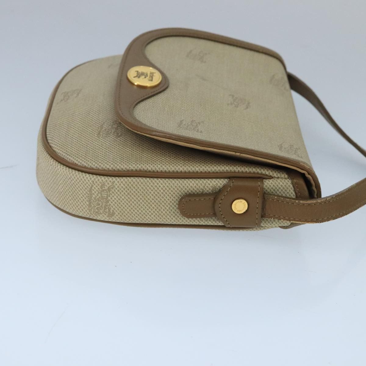 Burberry Beige Canvas Shoulder Bag (Pre-Owned) Size ONE SIZE - 3 Thumbnail