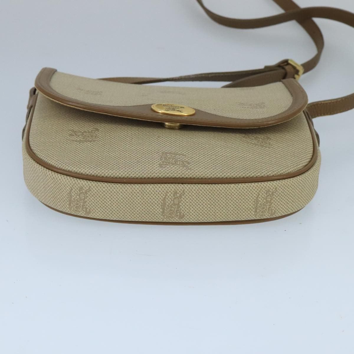 Burberry Beige Canvas Shoulder Bag (Pre-Owned) Size ONE SIZE - 18 Thumbnail