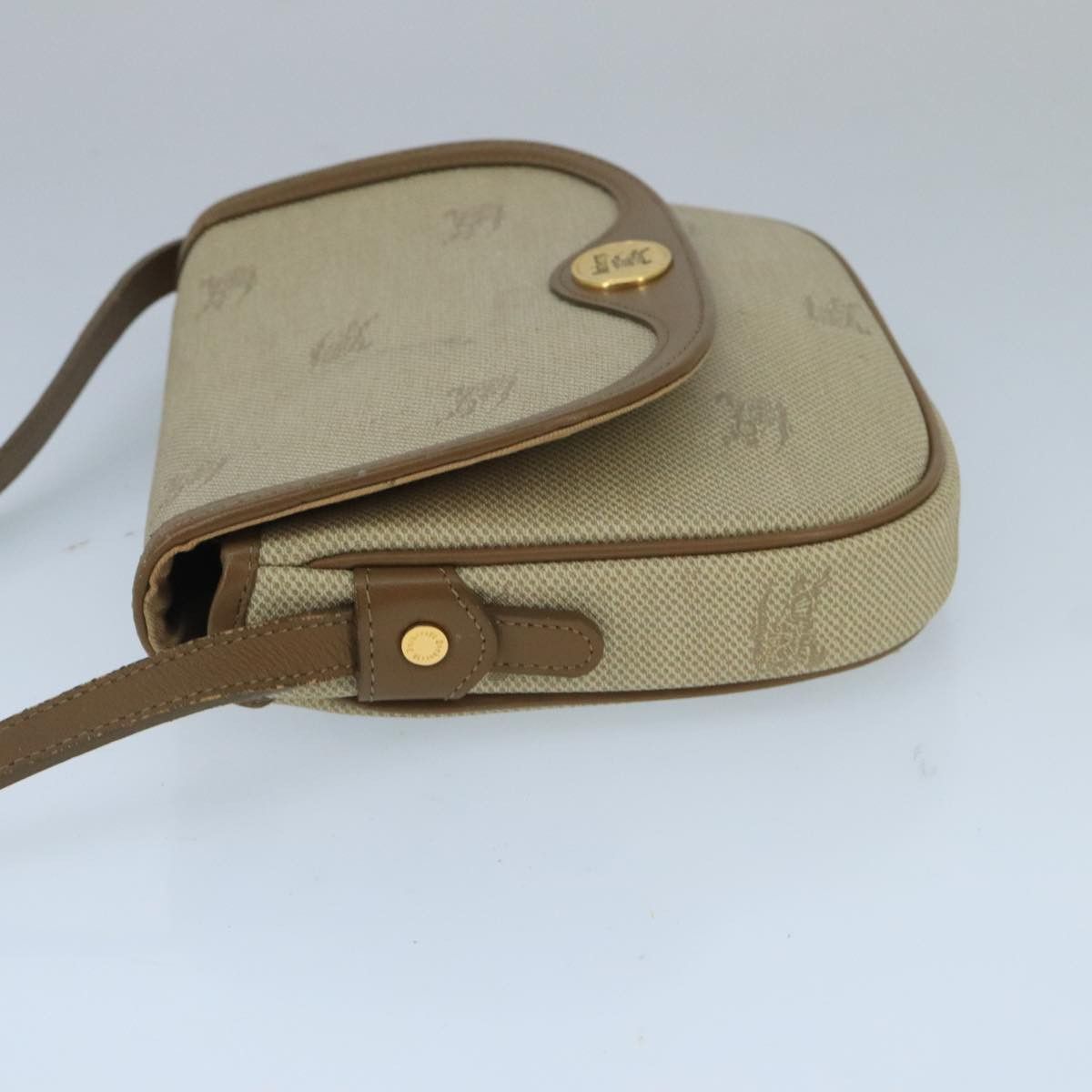 Burberry Beige Canvas Shoulder Bag (Pre-Owned) Size ONE SIZE - 4 Thumbnail