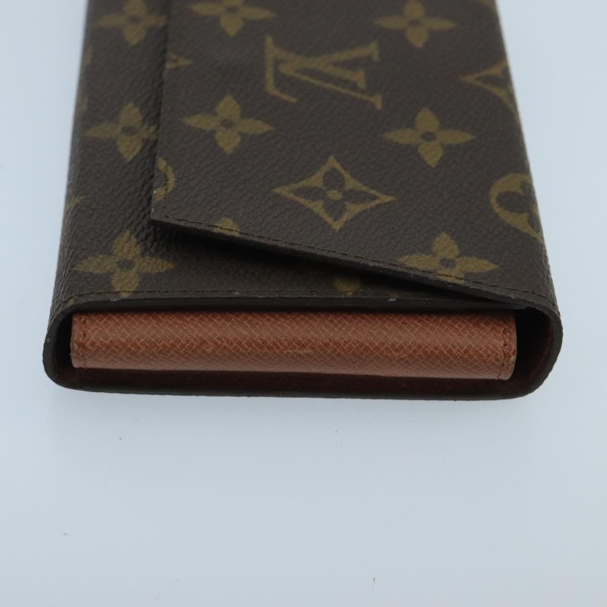 Louis Vuitton Card Case Brown Canvas Wallet (Pre-Owned) Size ONE SIZE - 4 Thumbnail