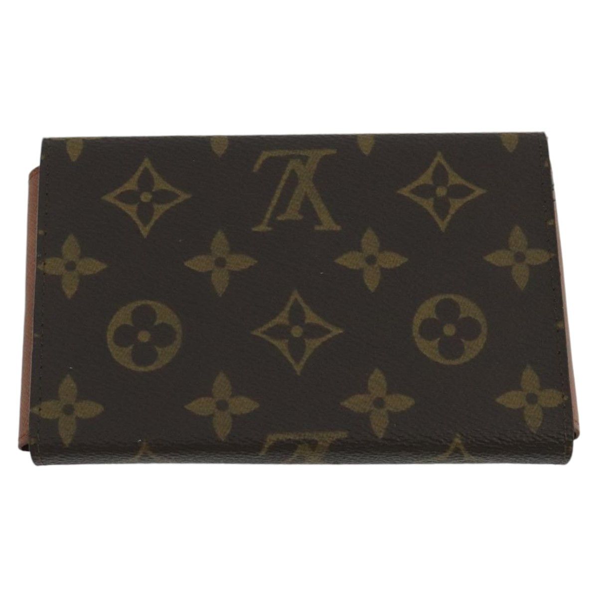 Louis Vuitton Card Case Brown Canvas Wallet (Pre-Owned) Size ONE SIZE - 2 Thumbnail