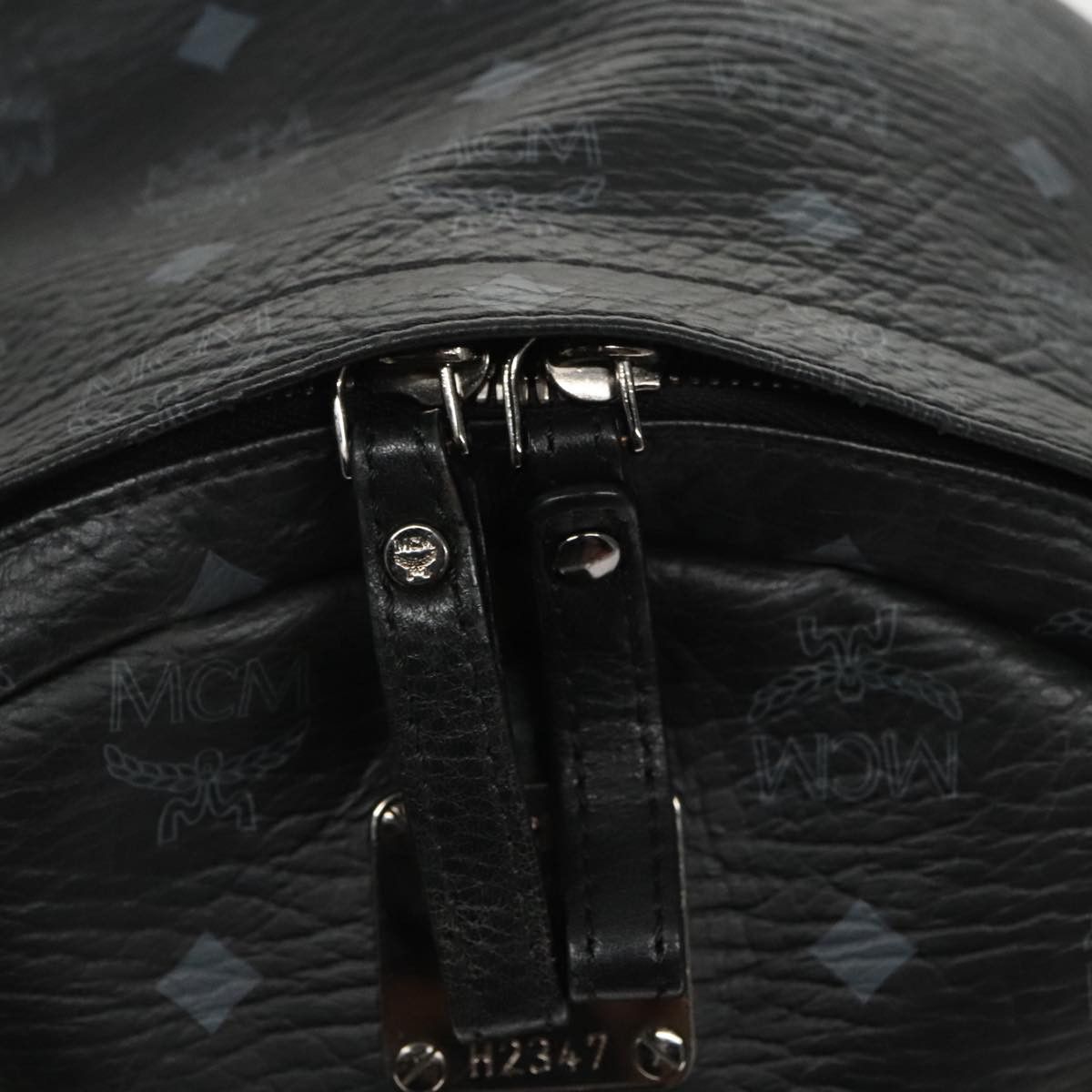 MCM Visetos Black Canvas Backpack Bag (Pre-Owned) Size ONE SIZE - 8 Thumbnail