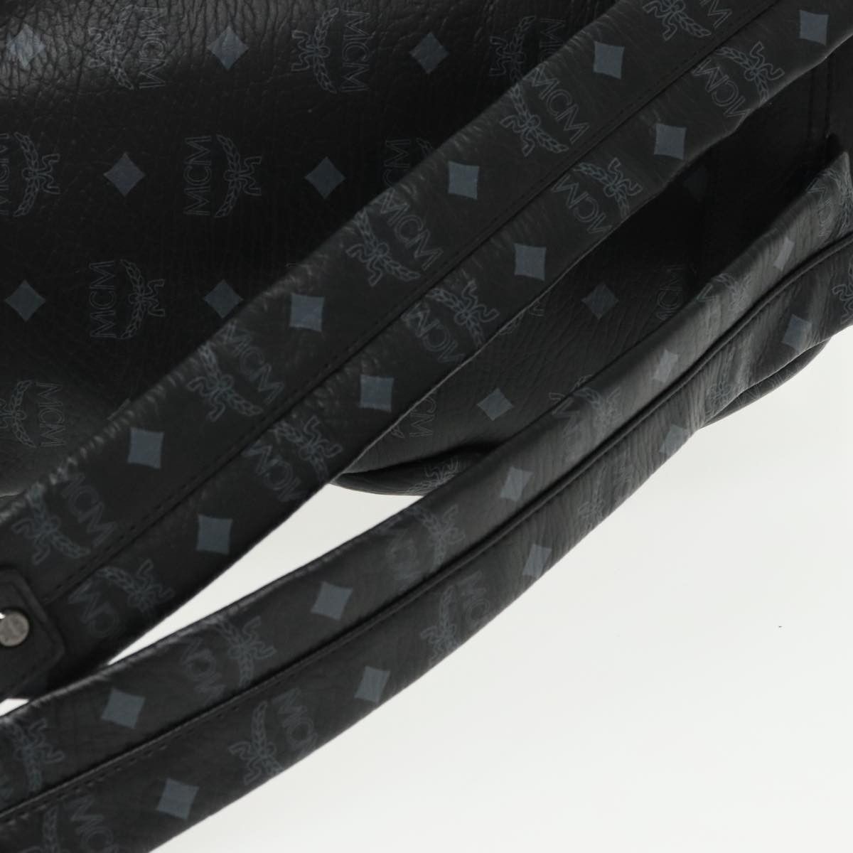 MCM Visetos Black Canvas Backpack Bag (Pre-Owned) Size ONE SIZE - 5 Thumbnail