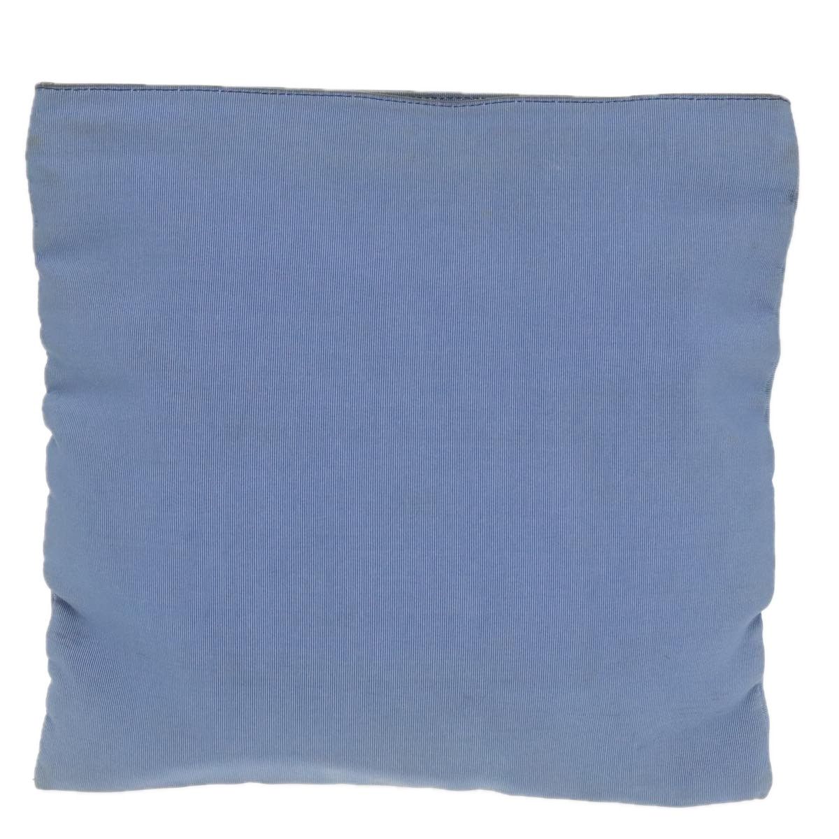 Fendi Ff Blue Canvas Clutch Bag (Pre-Owned) Size ONE SIZE - 3 Thumbnail