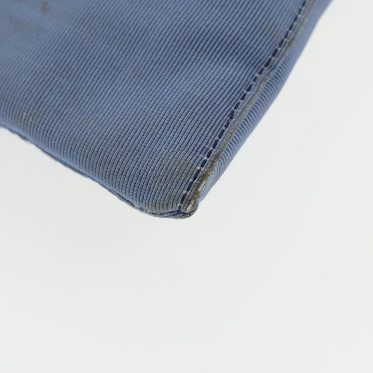Fendi Ff Blue Canvas Clutch Bag (Pre-Owned) Size ONE SIZE - 8 Thumbnail