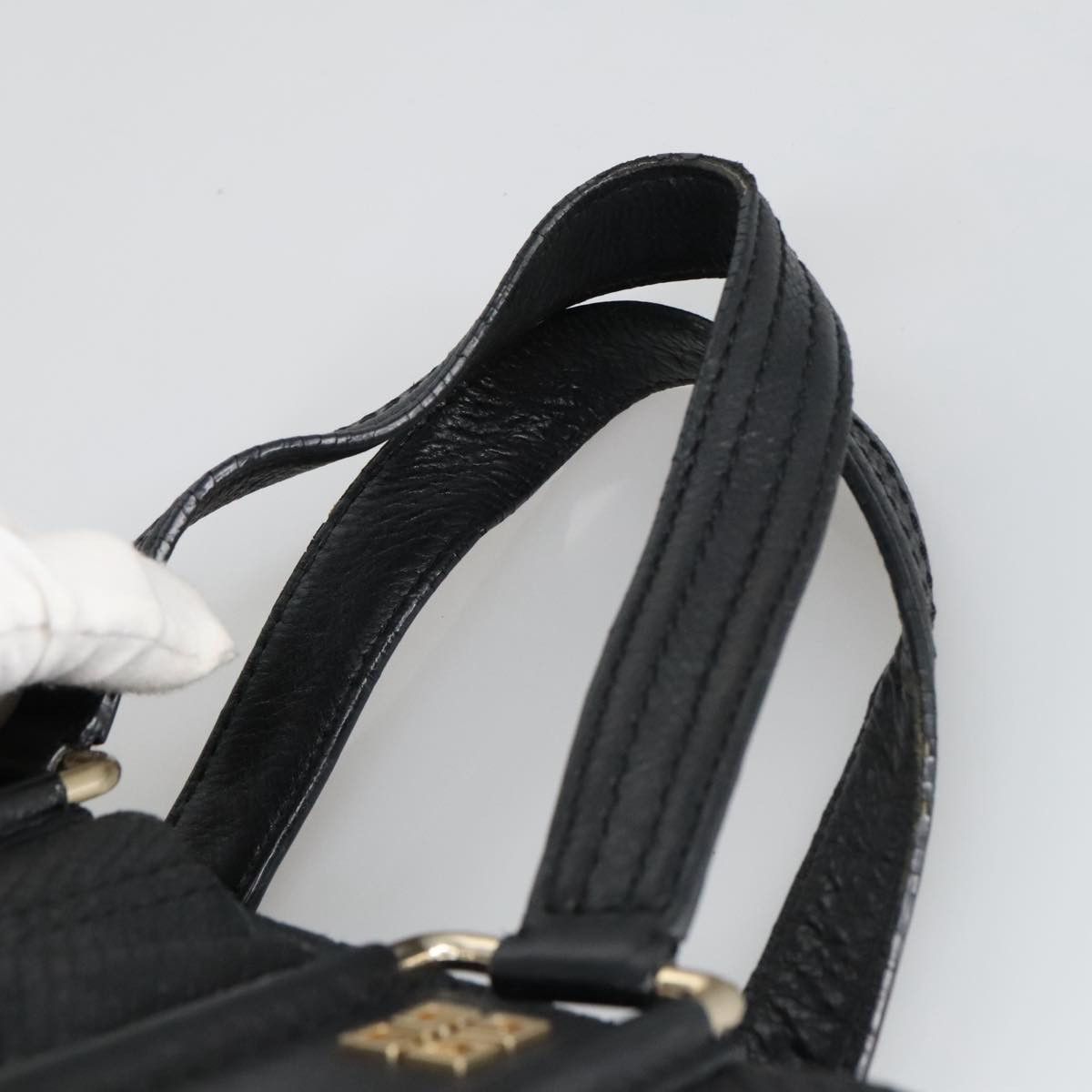 Givenchy Black Leather Handbag (Pre-Owned) Size ONE SIZE - 6 Thumbnail