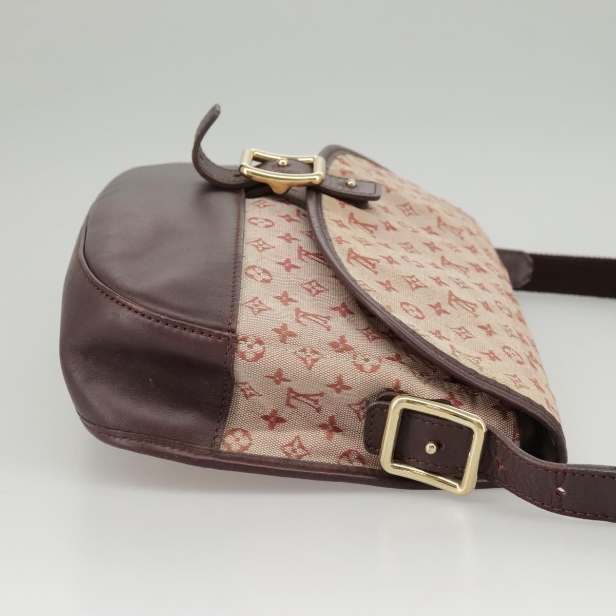 Louis Vuitton Marjorie Burgundy Canvas Shoulder Bag (Pre-Owned) Size ONE SIZE - 4 Thumbnail
