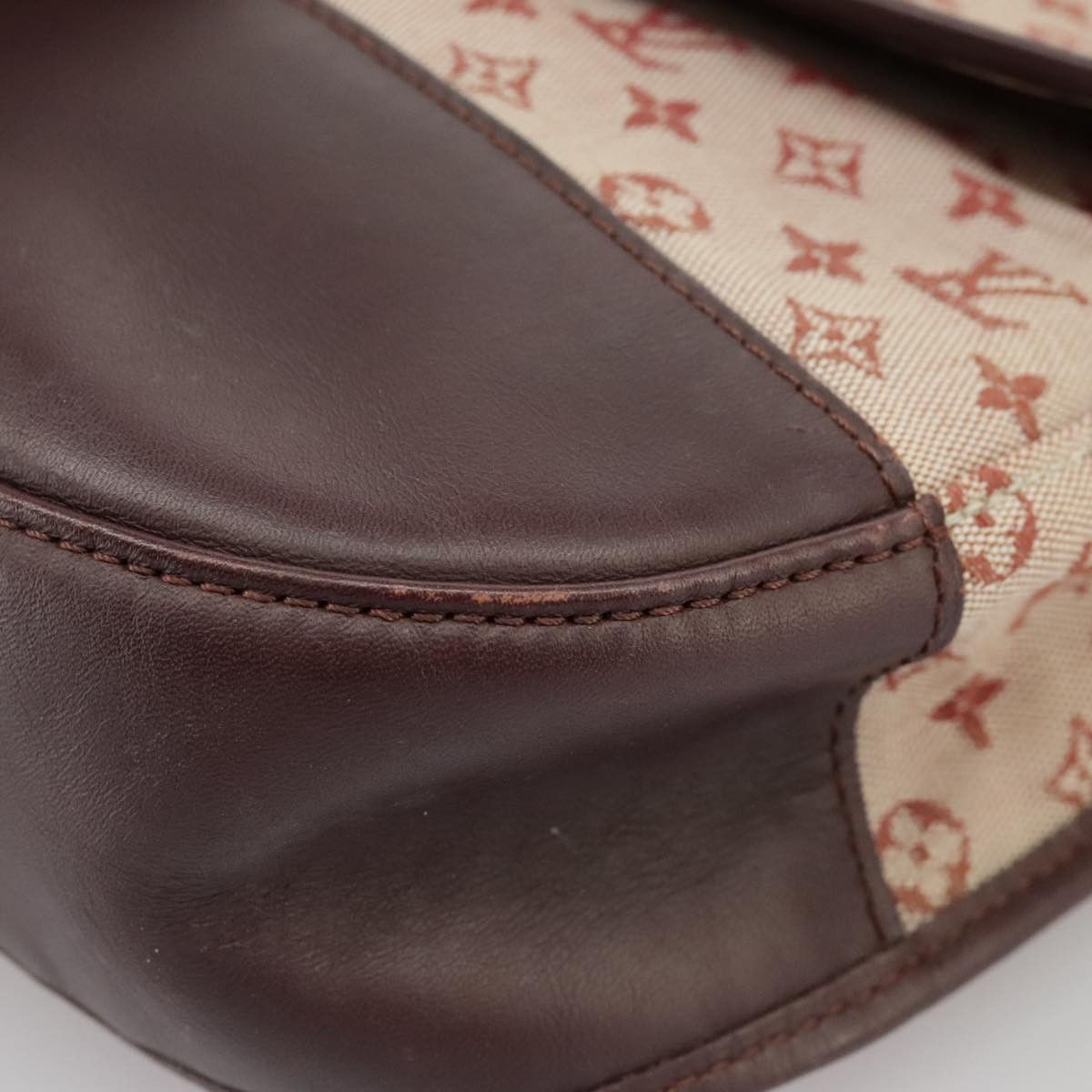 Louis Vuitton Marjorie Burgundy Canvas Shoulder Bag (Pre-Owned) Size ONE SIZE - 10 Thumbnail