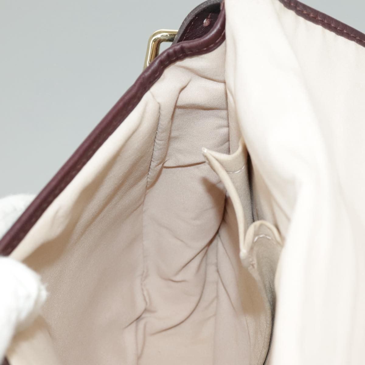 Louis Vuitton Marjorie Burgundy Canvas Shoulder Bag (Pre-Owned) Size ONE SIZE - 18 Thumbnail
