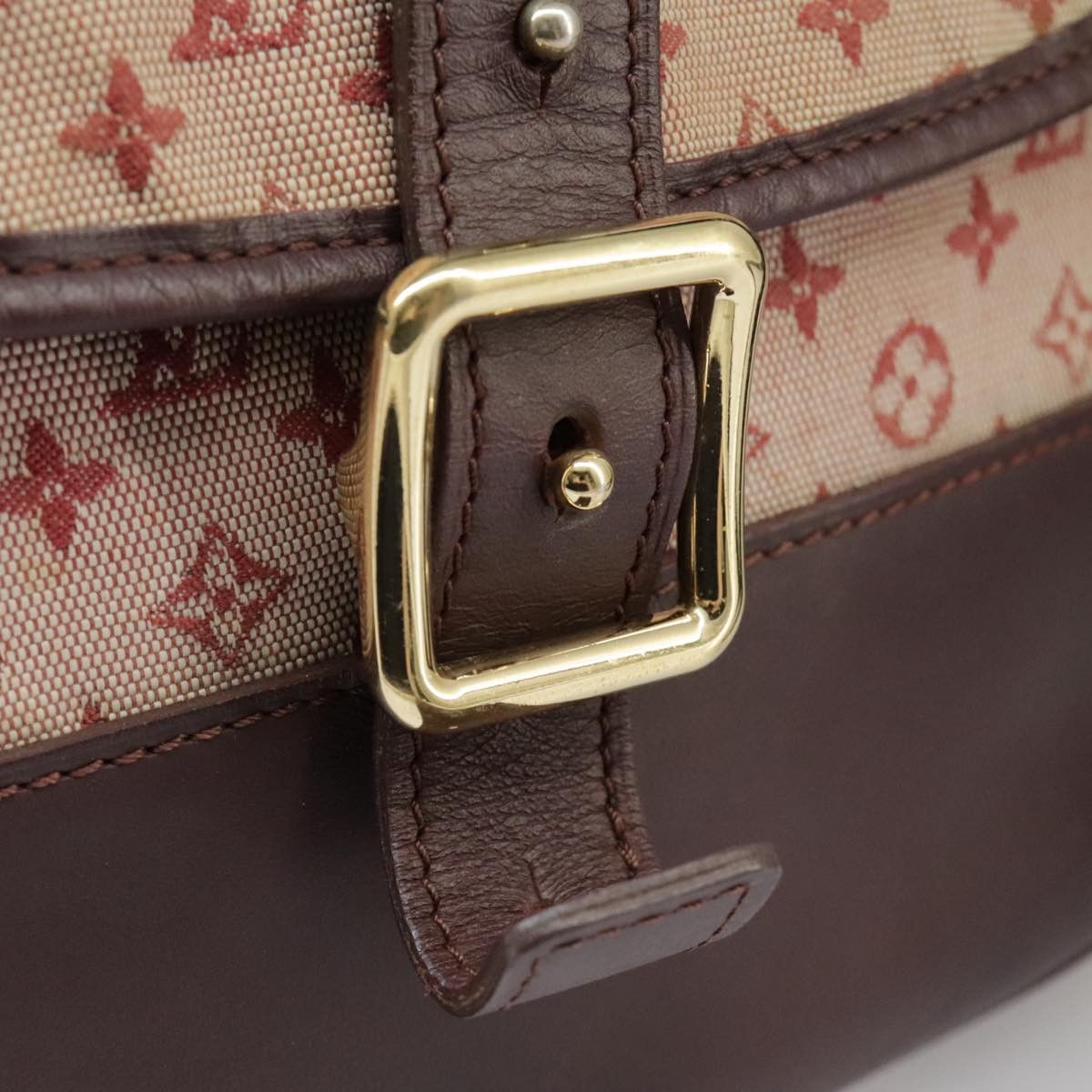 Louis Vuitton Marjorie Burgundy Canvas Shoulder Bag (Pre-Owned) Size ONE SIZE - 14 Thumbnail