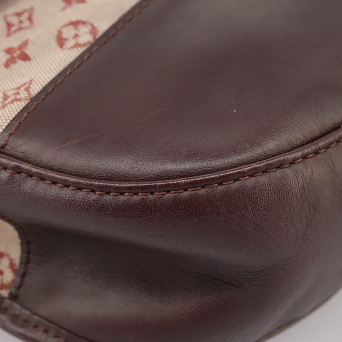 Louis Vuitton Marjorie Burgundy Canvas Shoulder Bag (Pre-Owned) Size ONE SIZE - 9 Thumbnail
