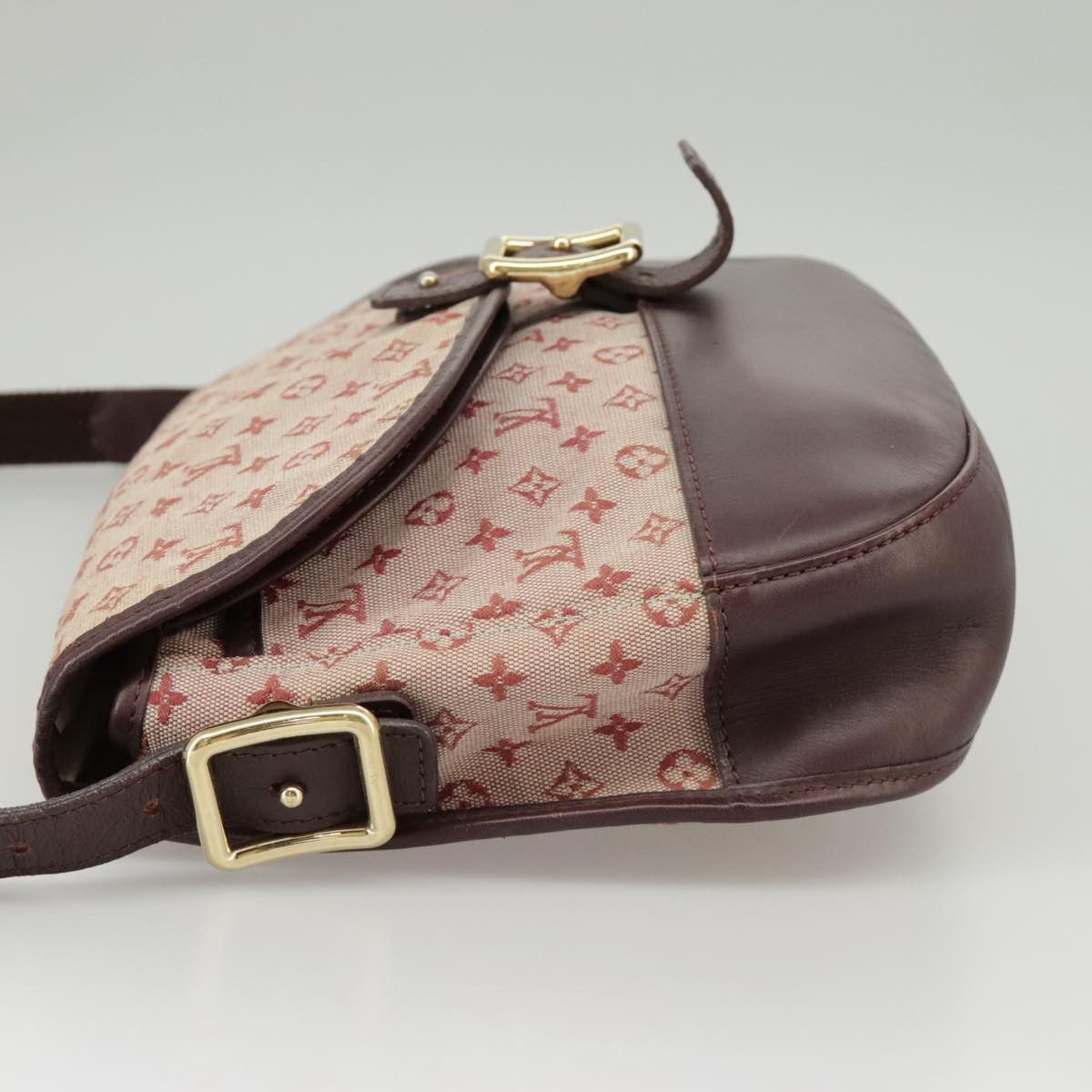 Louis Vuitton Marjorie Burgundy Canvas Shoulder Bag (Pre-Owned) Size ONE SIZE - 3 Thumbnail