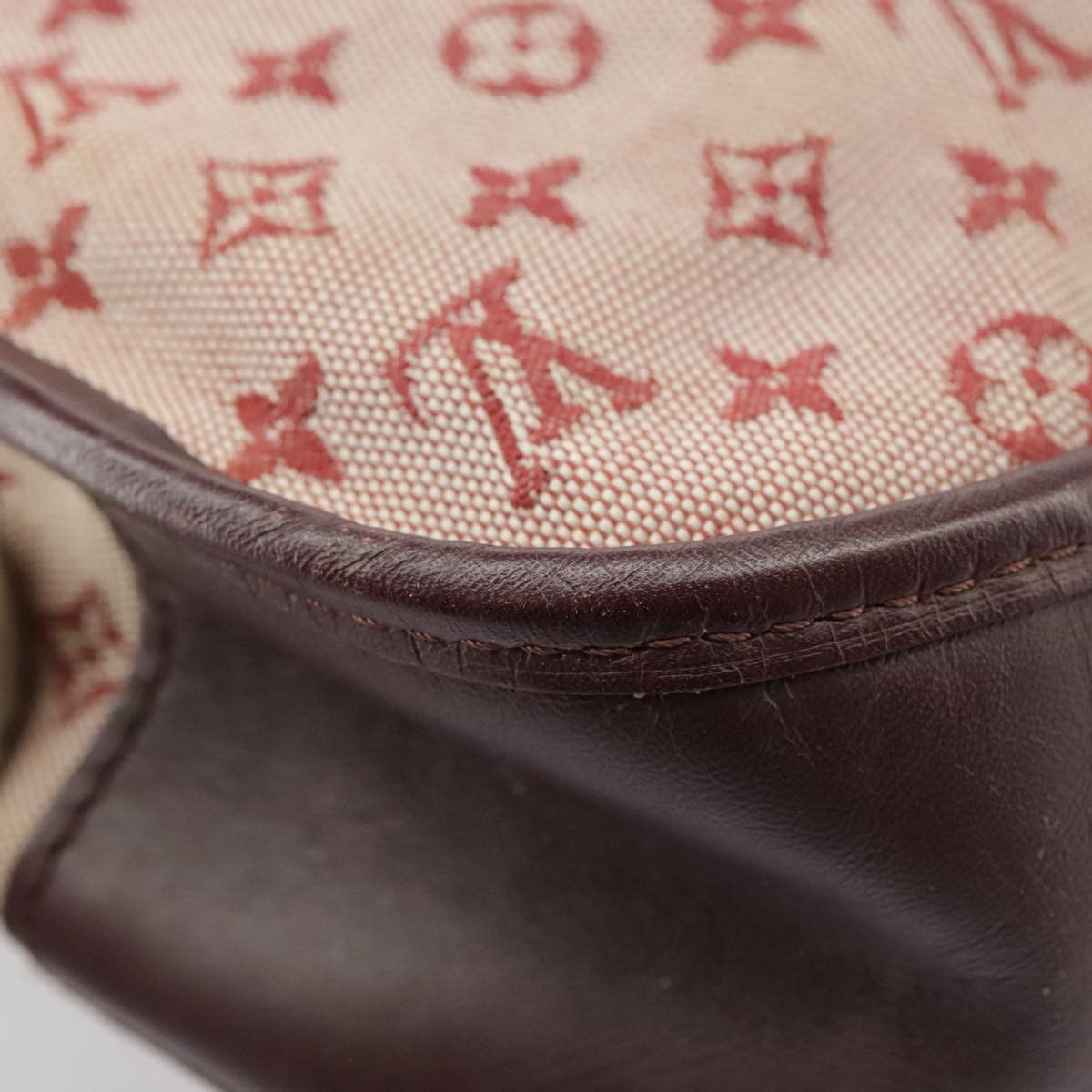 Louis Vuitton Marjorie Burgundy Canvas Shoulder Bag (Pre-Owned) Size ONE SIZE - 11 Thumbnail