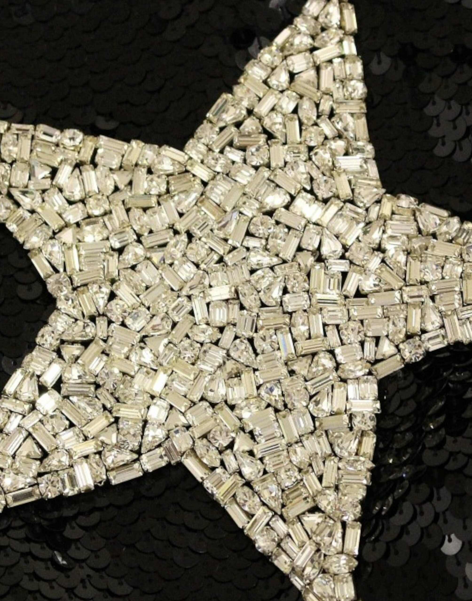 Dolce & Gabbana Swarovski Star-Studded Sequin Mini Women's Dress Size L / US 10 / IT 46 - 6 Thumbnail