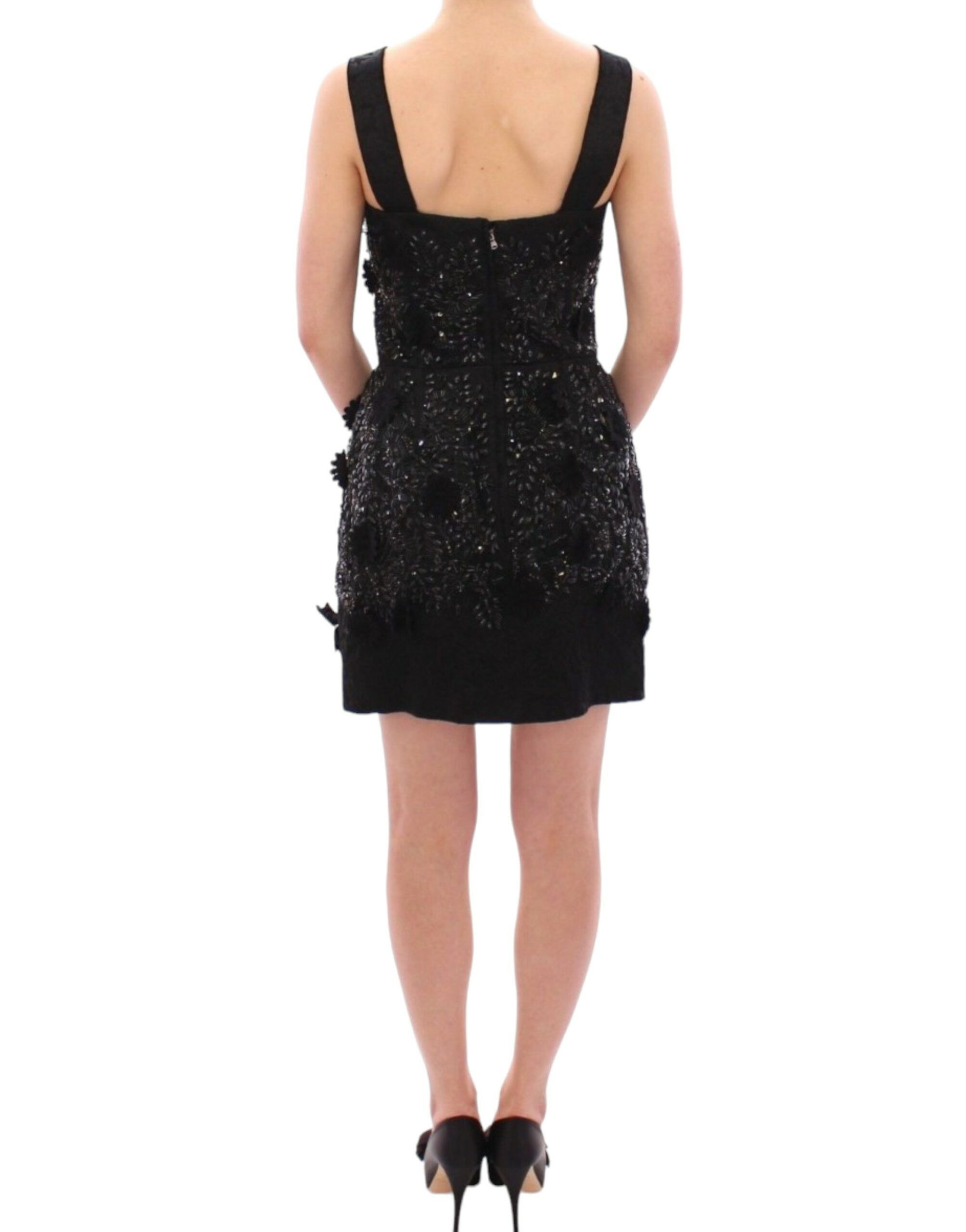 Dolce & Gabbana Elegant Sequined Mini Shift Women's Dress Size S / US 4 / IT 40 - 3 Thumbnail