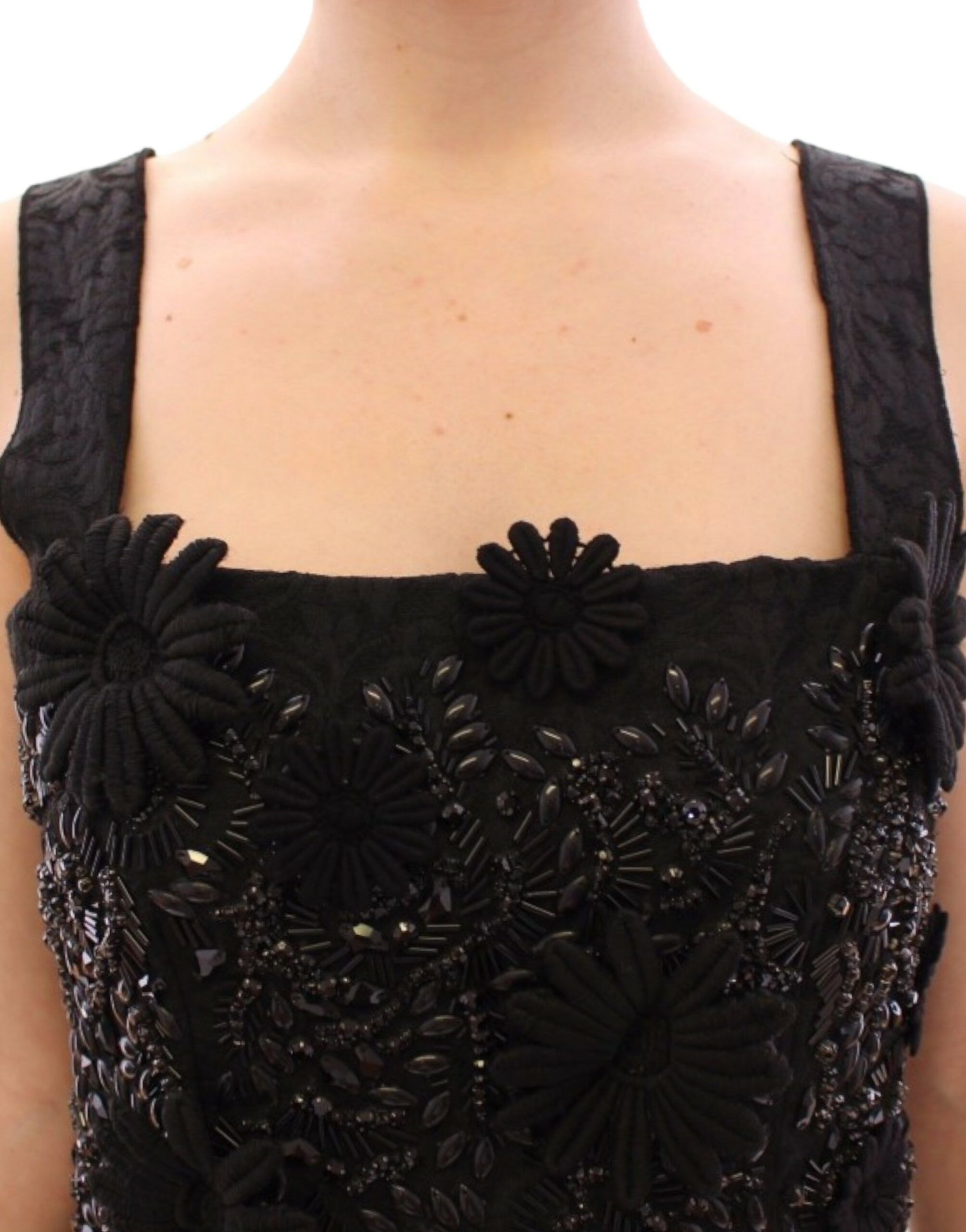 Dolce & Gabbana Elegant Sequined Mini Shift Women's Dress Size S / US 4 / IT 40 - 4 Thumbnail
