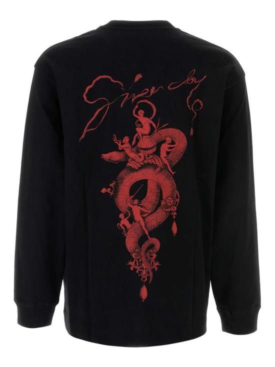 Givenchy GIVENCHY Men Hoodies BM71MH3YPX 001 Black Size US L / EU 52-54 / 3 - 2 Thumbnail