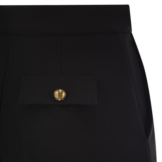 Elisabetta Franchi ELISABETTA FRANCHI Women Shorts & Burmudas SH00751E2 BLACK Size 30" / US 8 / IT 44 - 4 Thumbnail