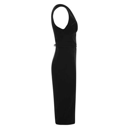 Elisabetta Franchi ELISABETTA FRANCHI Women Mid Skirts AB70651E2 BLACK Size M / US 6-8 / IT 42-44 - 3 Thumbnail