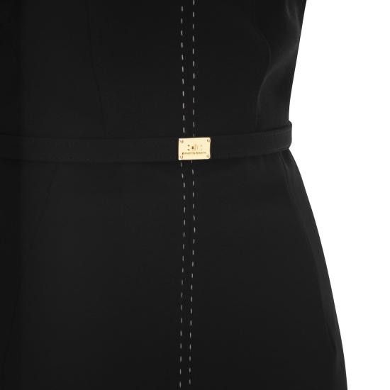 Elisabetta Franchi ELISABETTA FRANCHI Women Mid Skirts AB70651E2 BLACK Size M / US 6-8 / IT 42-44 - 4 Thumbnail