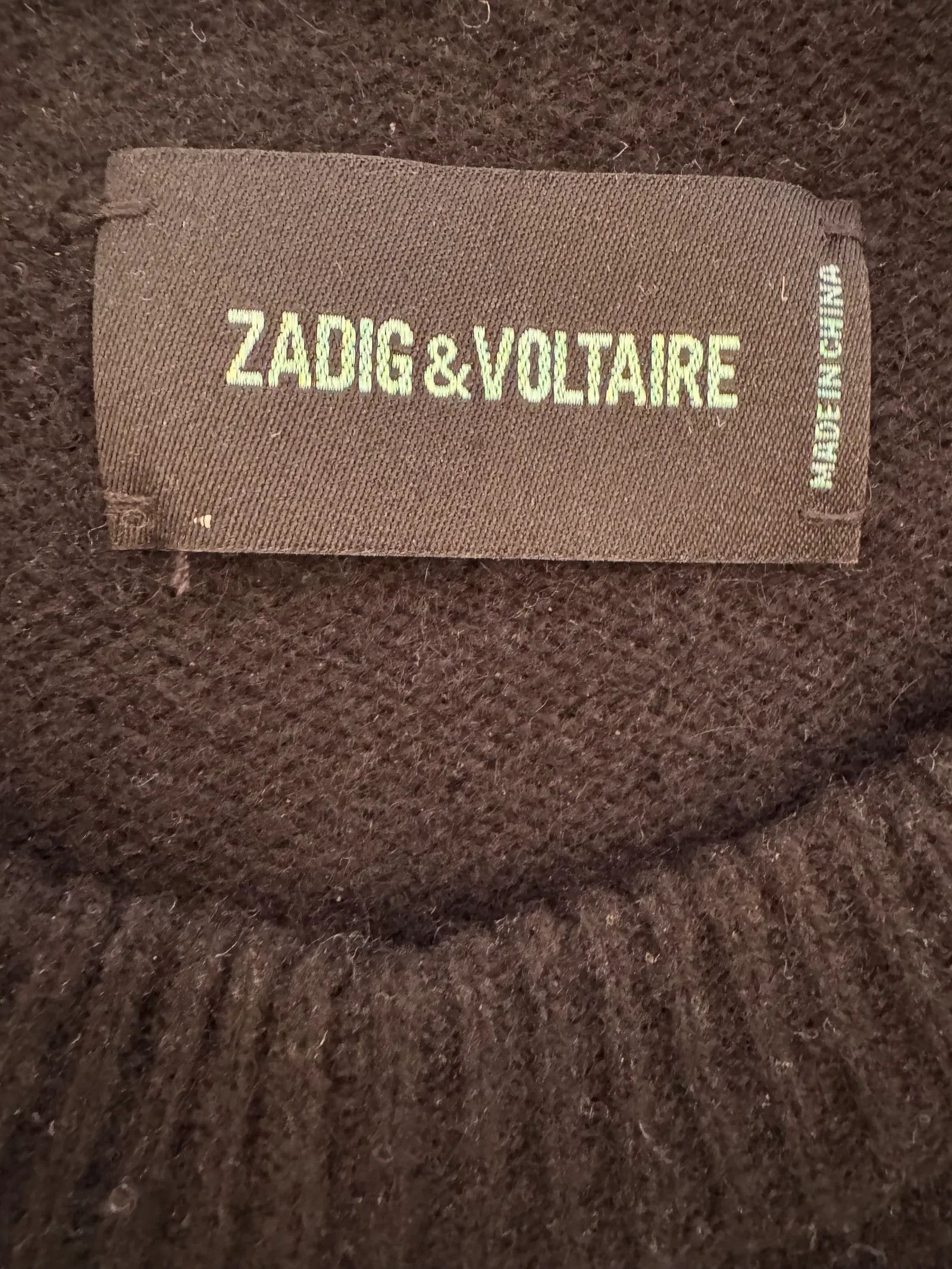 Zadig & Voltaire Zadig & Voltaire Marcus WS Tiger Strass Sweater Size L / US 10 / IT 46 - 3 Thumbnail