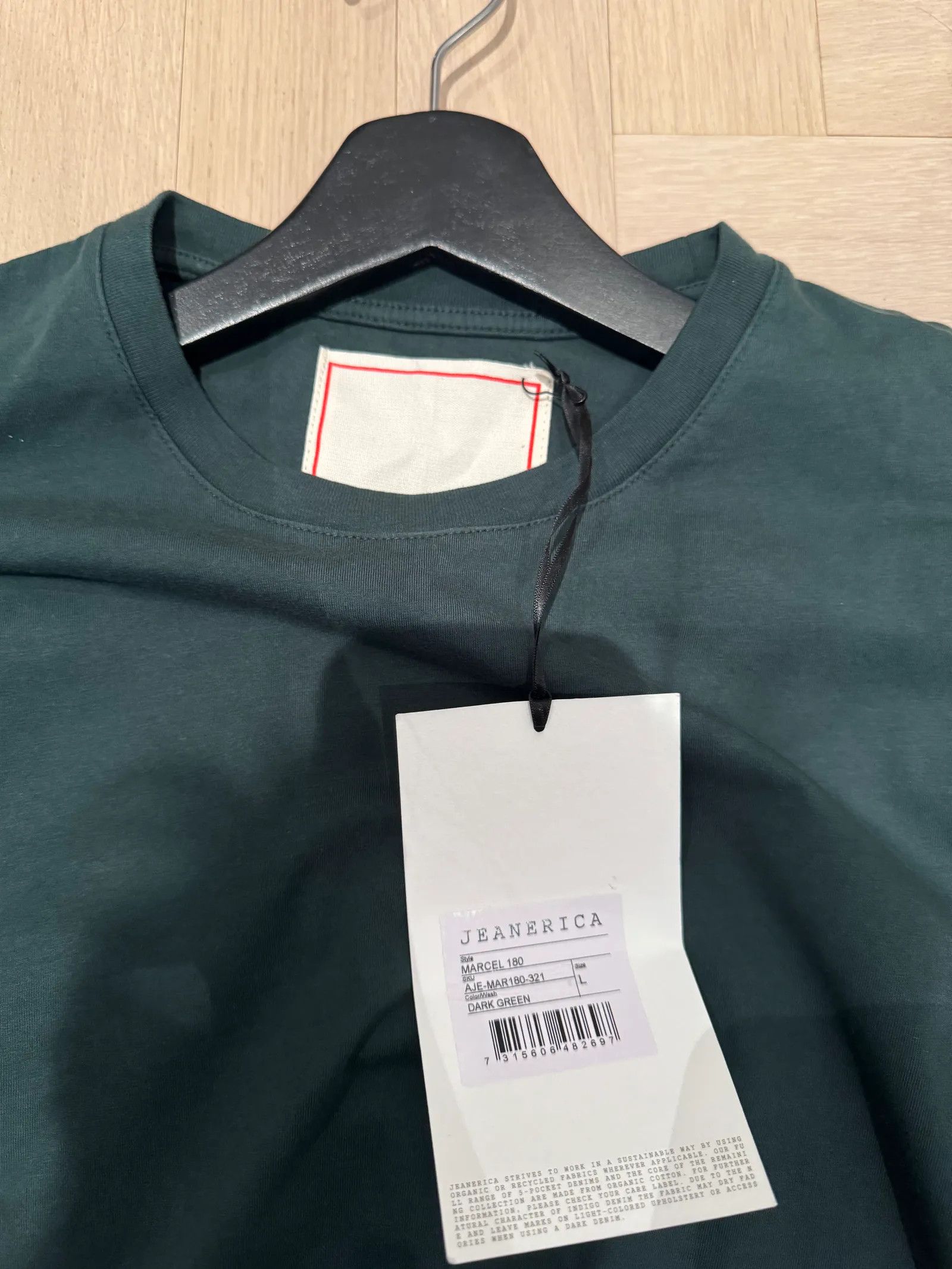 JEANERICA JEANERICA Jeanerica Marcel 180 t-shirt T-shirt Size US L / EU 52-54 / 3 - 2 Thumbnail