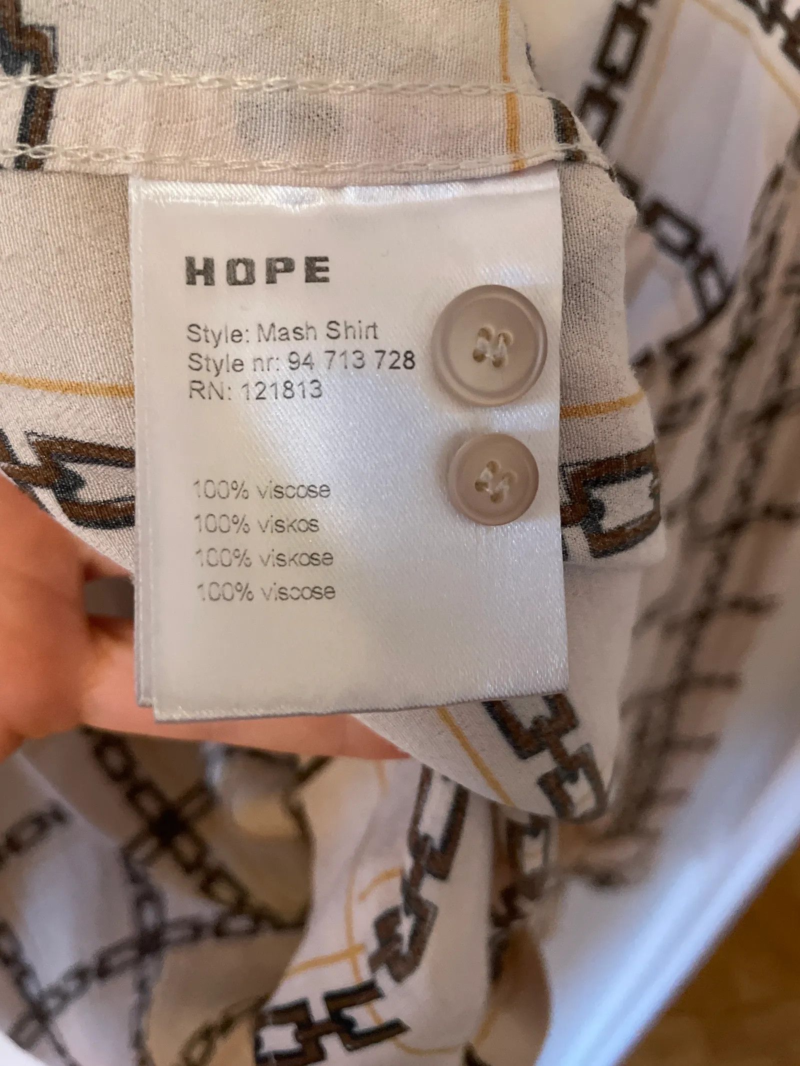 Hope Hope Mash shirt Shirt Size S / US 4 / IT 40 - 3 Thumbnail