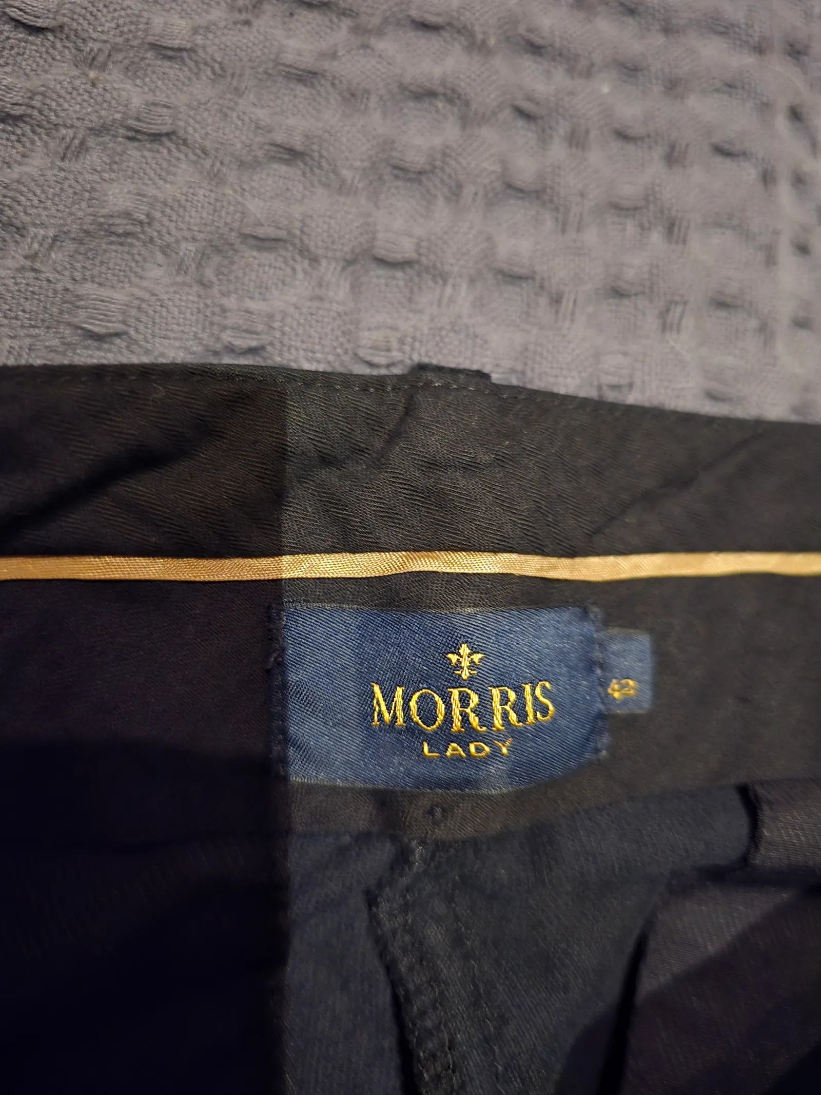 Morris Morris ANAIS NOIR Lady Pants Size 30" / US 8 / IT 44 - 2 Thumbnail