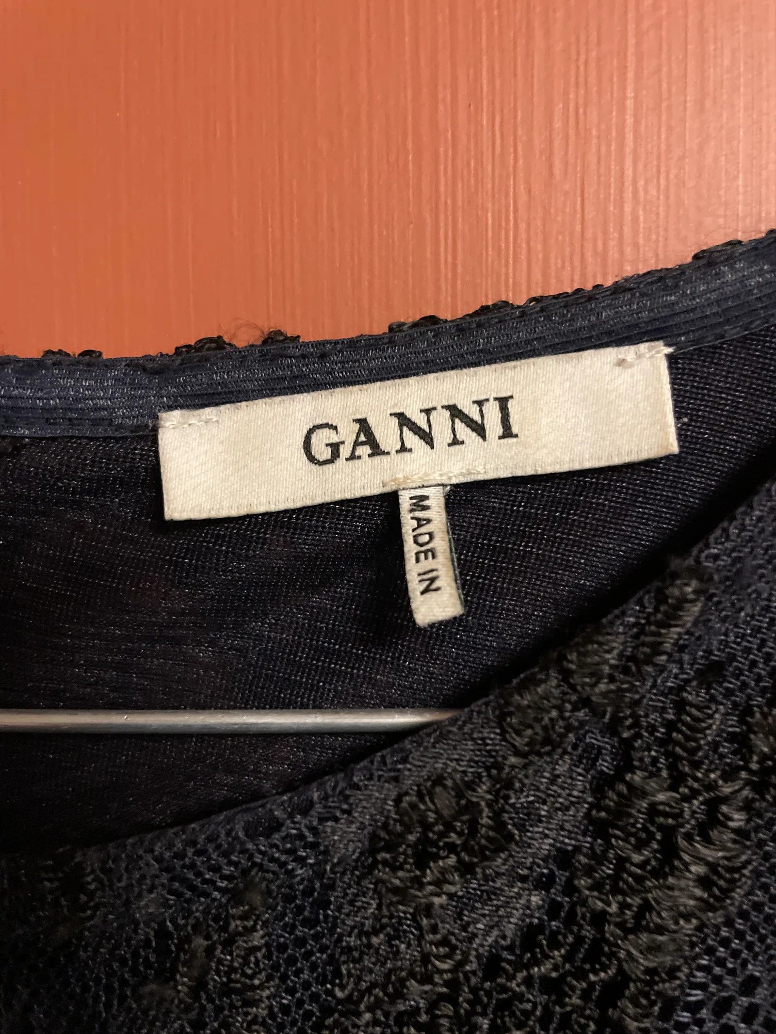 Ganni Ganni Dress Size L / US 10 / IT 46 - 2 Thumbnail