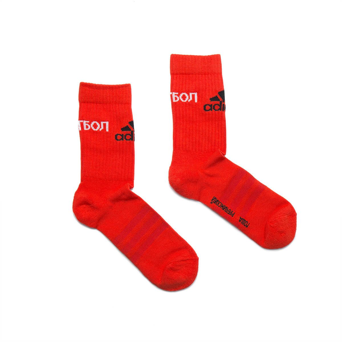 Adidas Gosha Rubchinskiy Gosha Rubchinskiy x Adidas Socks Red Bred M Medium US 6 US 8.5 Yeezy Kanye West Grailed