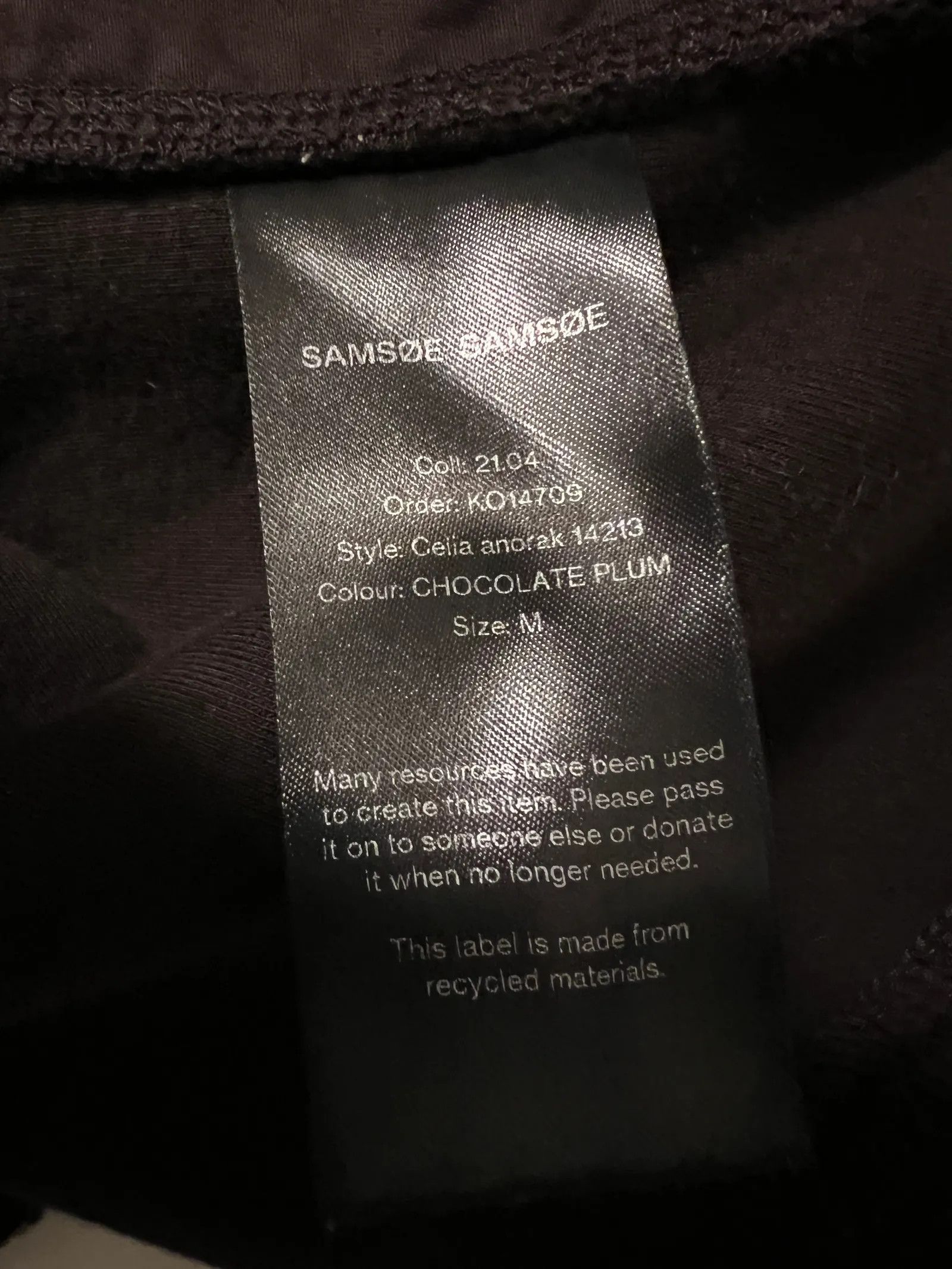 Samsoe Samsoe Samsøe Samsøe Celia Anorak Jacket Size M / US 6-8 / IT 42-44 - 4 Thumbnail
