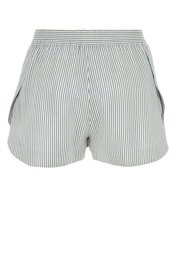 Stella McCartney Embroidered Silk Shorts Size 28" / US 6 / IT 42 - 4 Thumbnail