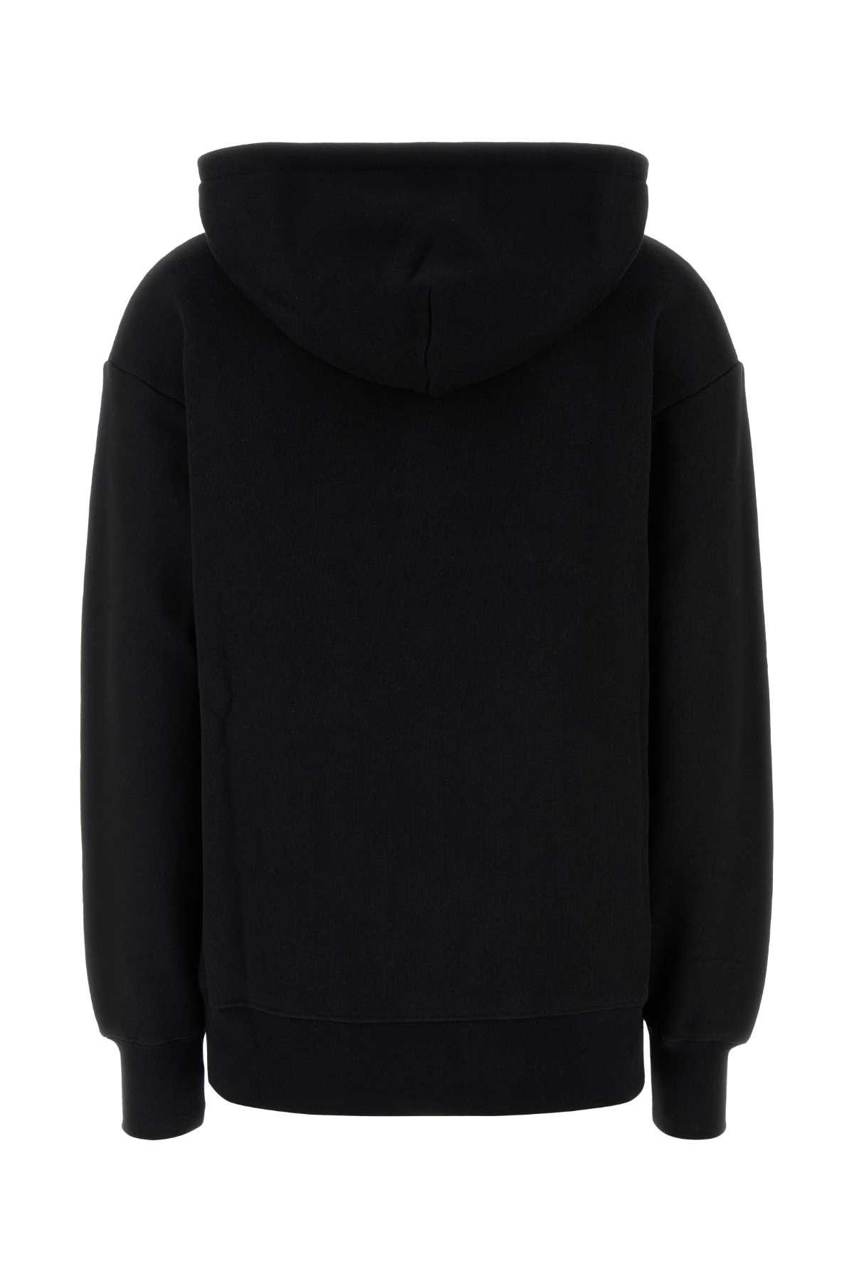 Valentino Black Cotton Sweatshirt Size XS / US 0-2 / IT 36-38 - 2 Thumbnail