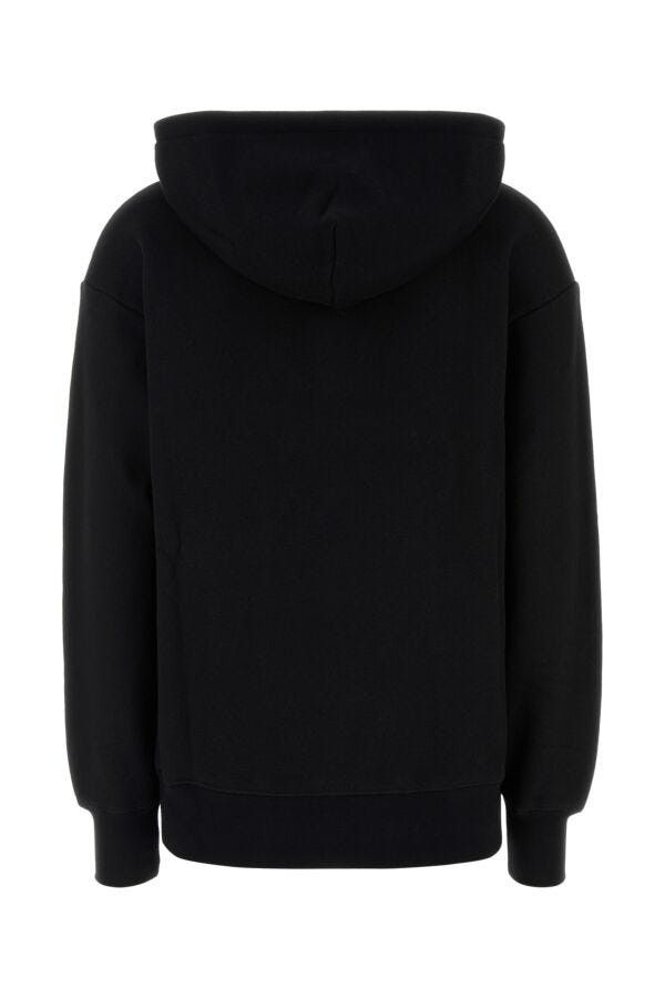 Valentino Black Cotton Sweatshirt Size XS / US 0-2 / IT 36-38 - 4 Thumbnail