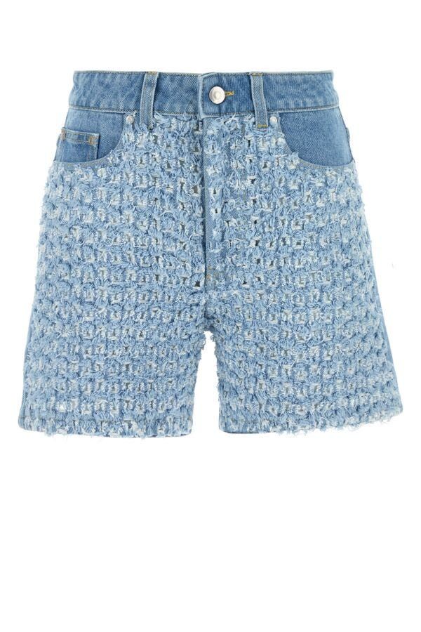 Stella McCartney Denim Shorts Size 27" / US 4 / IT 40 - 3 Thumbnail