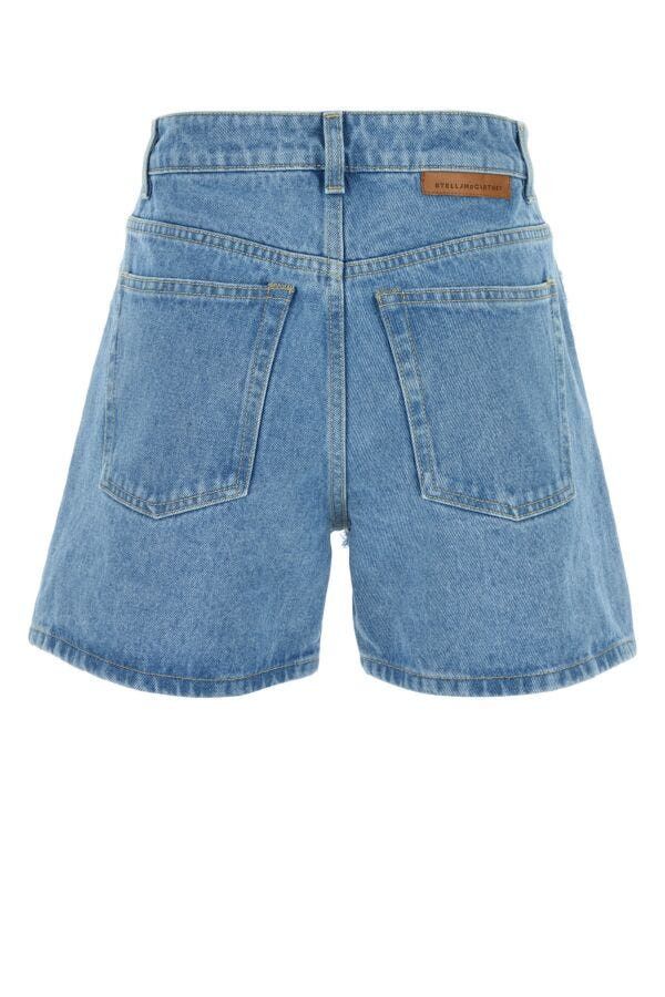 Stella McCartney Denim Shorts Size 27" / US 4 / IT 40 - 4 Thumbnail