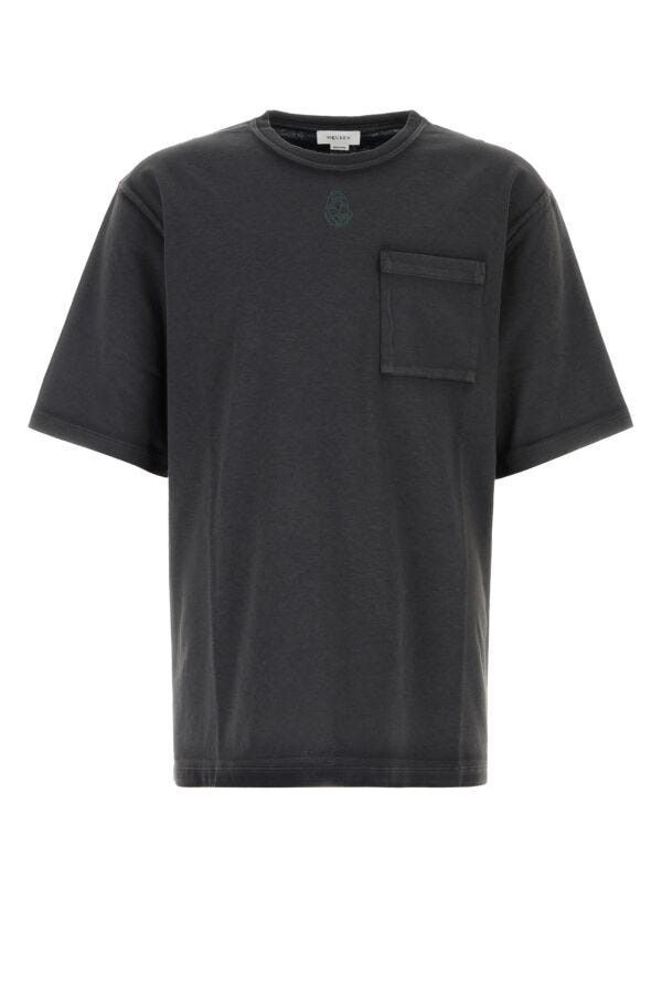 Alexander McQueen Two-Tone Cotton T-Shirt Size US M / EU 48-50 / 2 - 3 Thumbnail