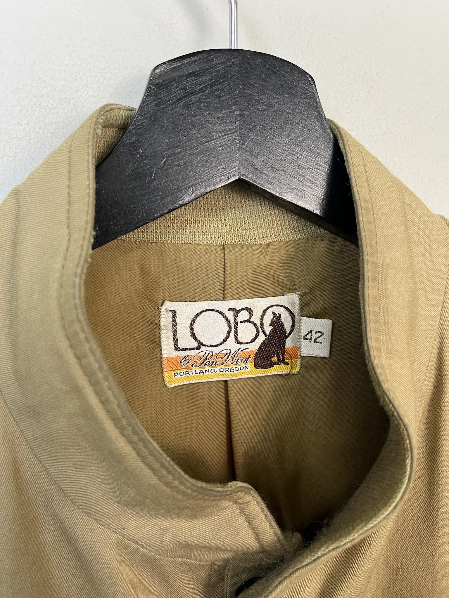 Vintage Vintage Jacket 1990s Tan Snap Warm Up Zip Tan Jacket Size M (42) Size US M / EU 48-50 / 2 - 2 Thumbnail