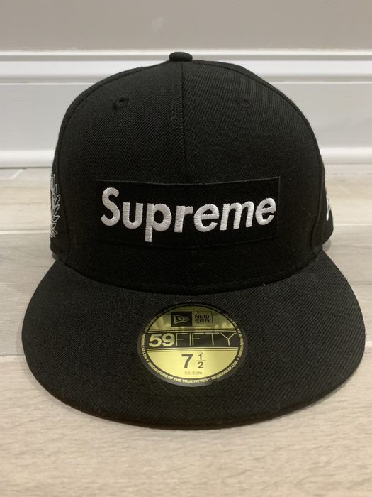 Supreme SS 2012 National Champions New Era Fitted Cap Black 7 1/2