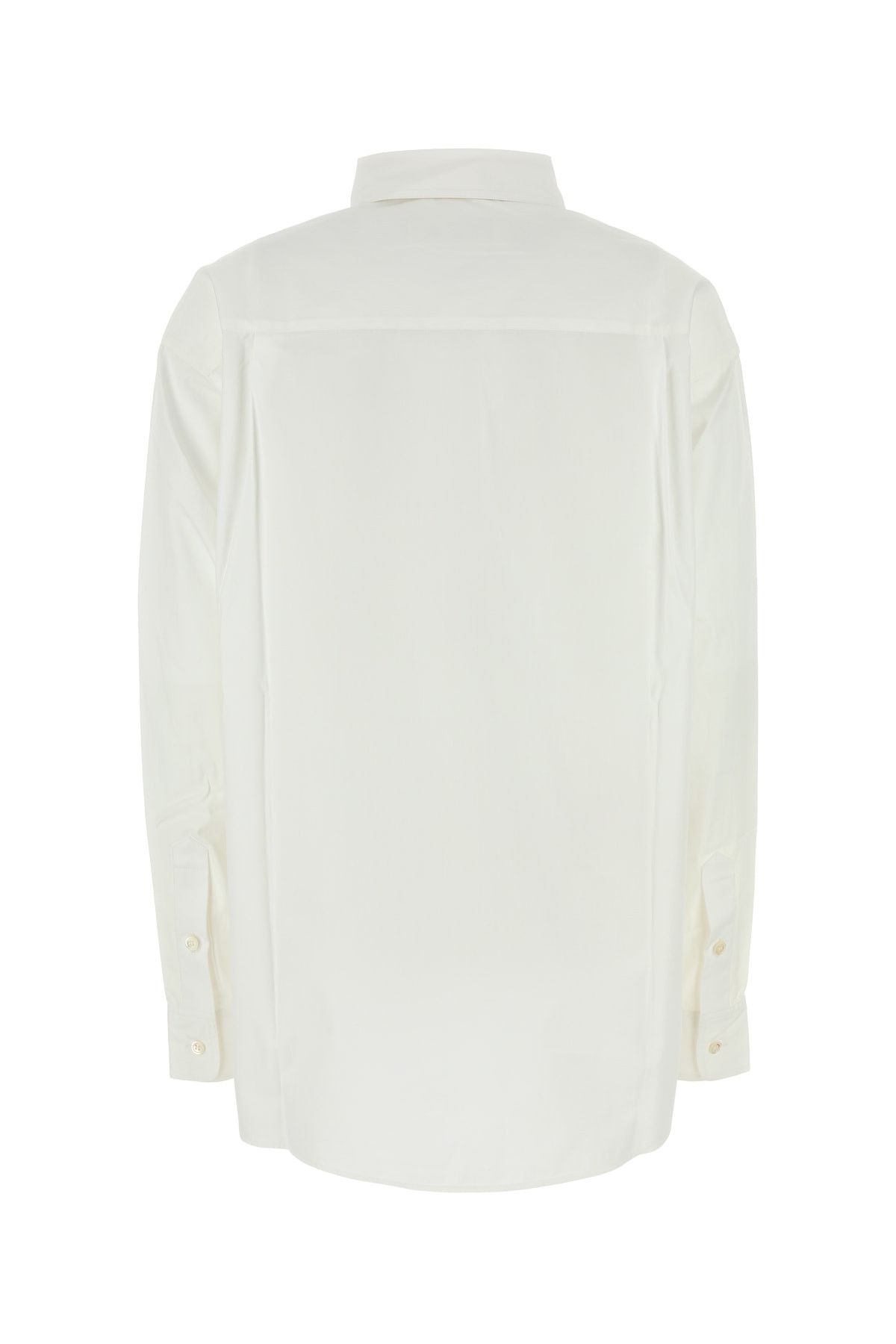 Marni White Poplin Shirt Size S / US 4 / IT 40 - 2 Thumbnail
