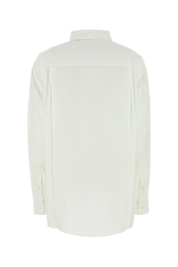 Marni White Poplin Shirt Size S / US 4 / IT 40 - 4 Thumbnail