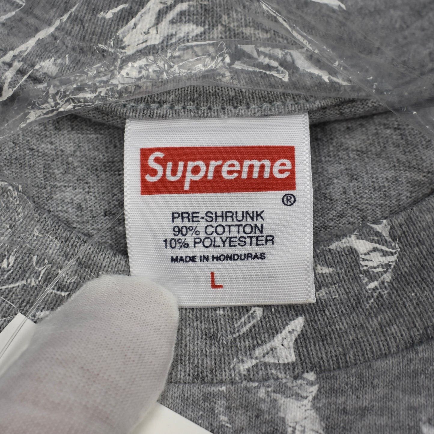 Supreme Supreme The Grinch T-Shirt Heather Gray Christmas FW24 Size US L / EU 52-54 / 3 - 4 Thumbnail