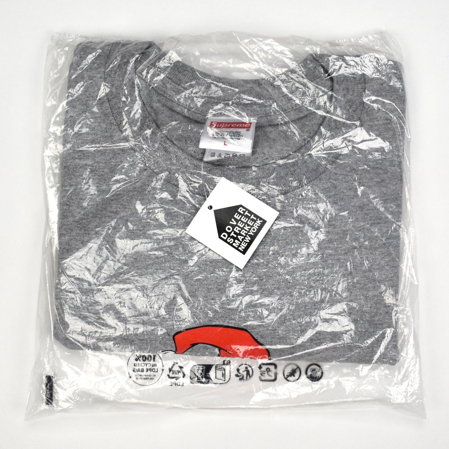 Supreme Supreme The Grinch T-Shirt Heather Gray Christmas FW24 Size US L / EU 52-54 / 3 - 3 Thumbnail