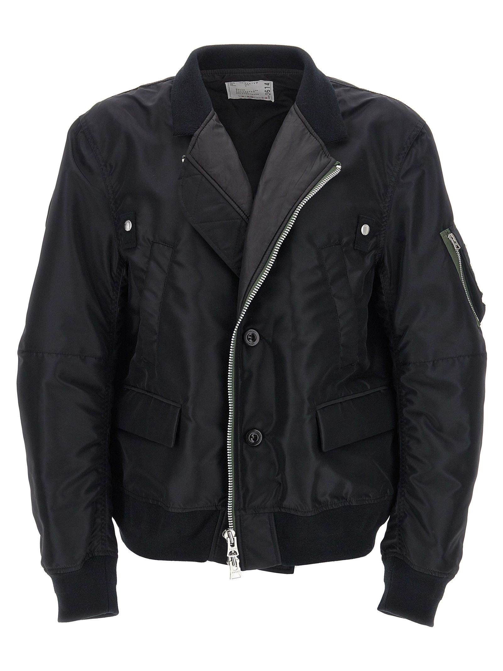 Sacai Nylon Bomber Jacket Size US S / EU 44-46 / 1 - 2 Thumbnail