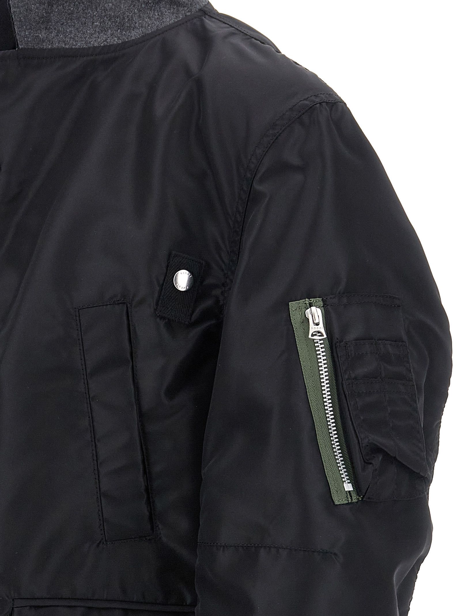 Sacai Nylon Bomber Jacket Size US S / EU 44-46 / 1 - 5 Thumbnail