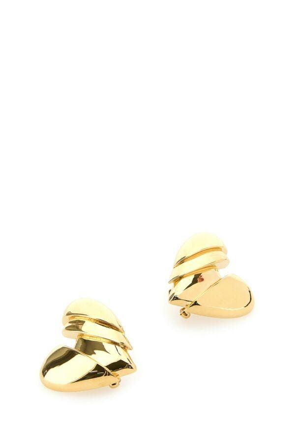 Amina Muaddi Heartbreaker Earring Gold Base Size ONE SIZE - 4 Thumbnail