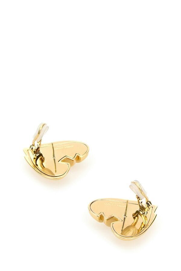 Amina Muaddi Heartbreaker Earring Gold Base Size ONE SIZE - 5 Thumbnail