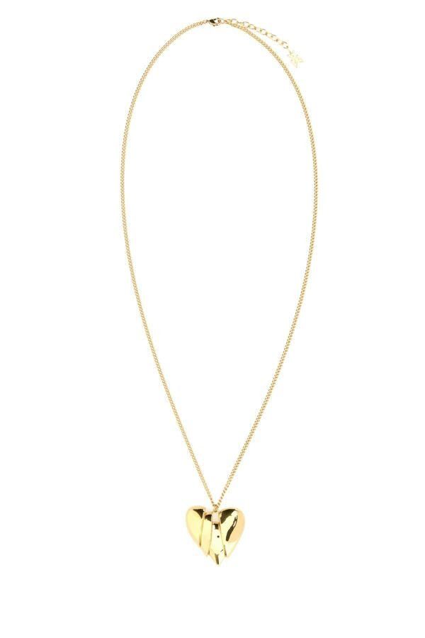 Amina Muaddi Heartbreaker Necklace Gold Base Size ONE SIZE - 3 Thumbnail