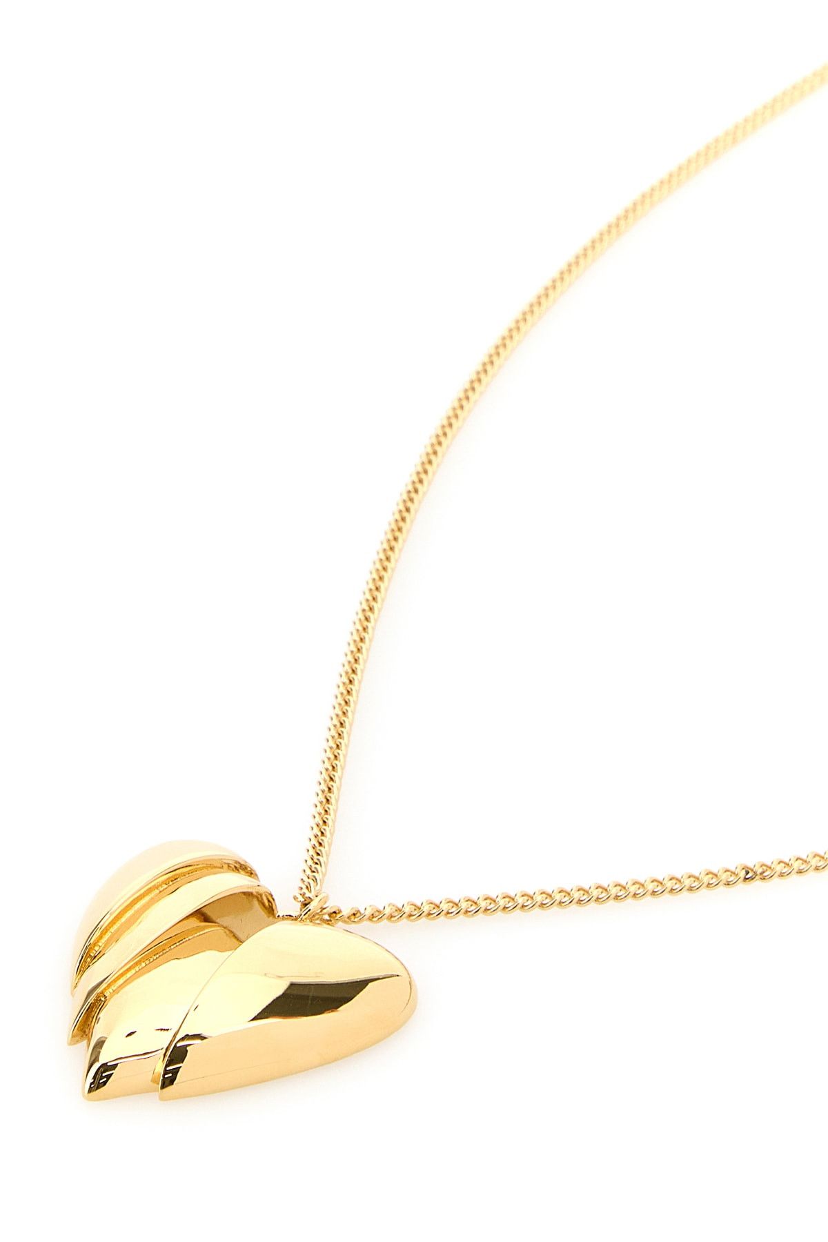 Amina Muaddi Heartbreaker Necklace Gold Base Size ONE SIZE - 2 Thumbnail