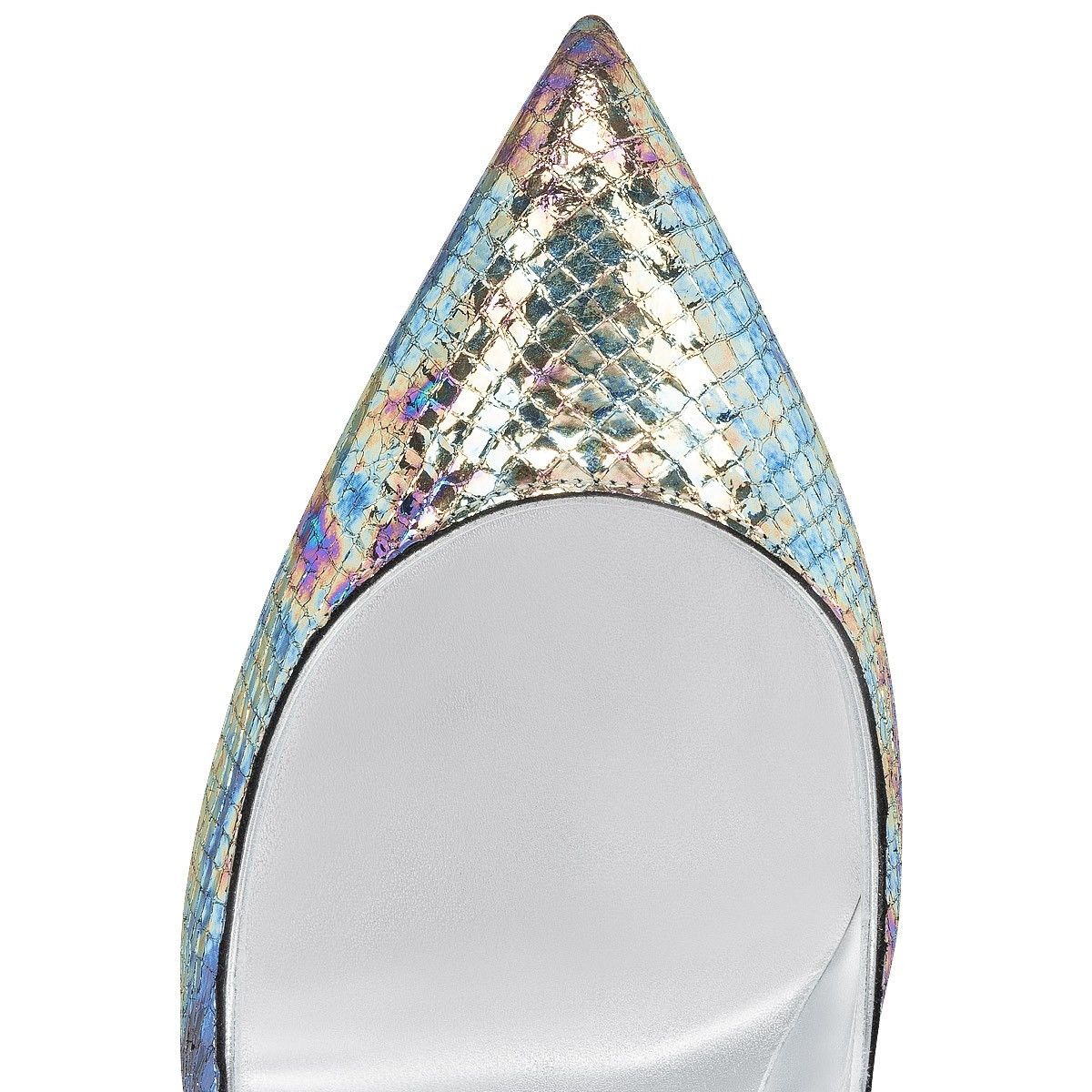Christian Louboutin Hot Chick 100mm Aurore Boréale Size US 6 / IT 36 - 4 Thumbnail